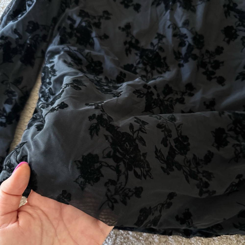 Abercrombie Ava Top Mesh Lace - Picture 5 of 5